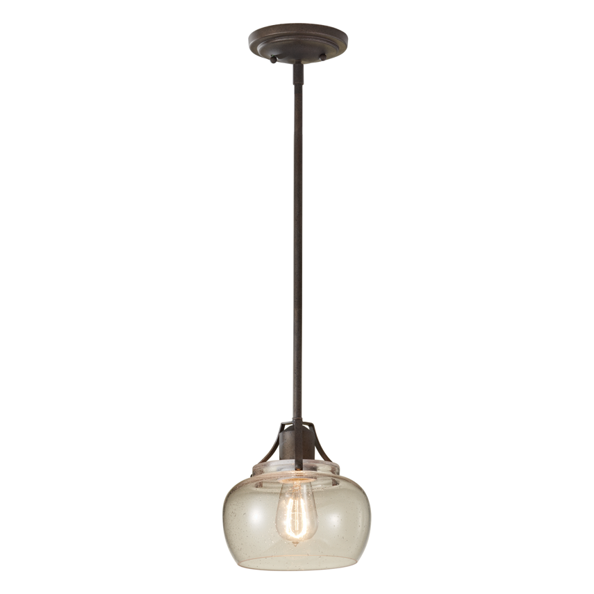 Urban Renewal Round Glass Pendant