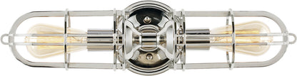 Urban Renewal 2-Light Cage Sconce