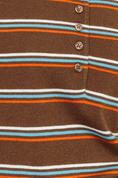 PRETTY IN PARADISE POLO TOP