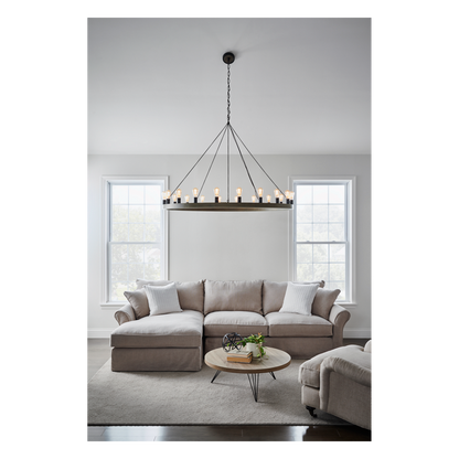 Avenir Two-Tier Chandelier