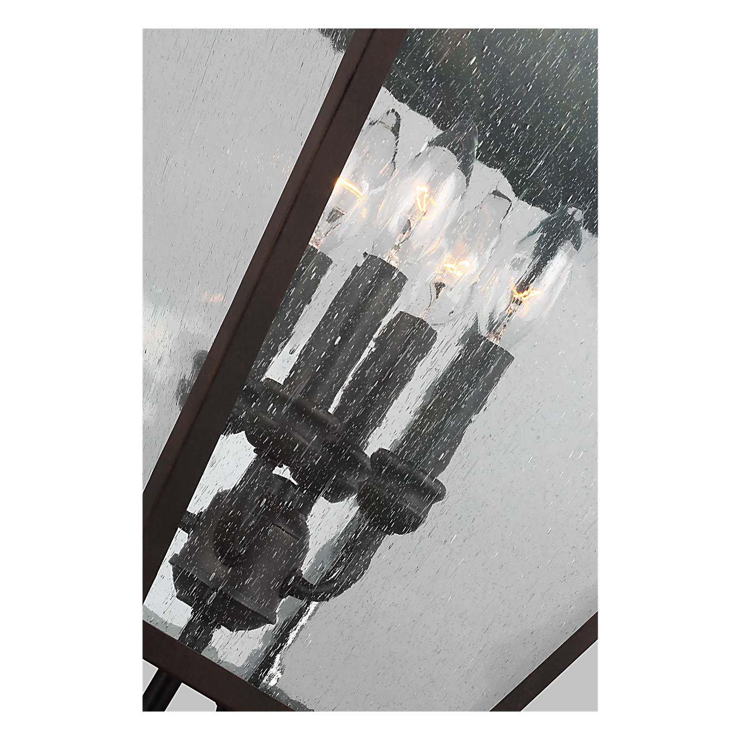 Galena Large Post Lantern