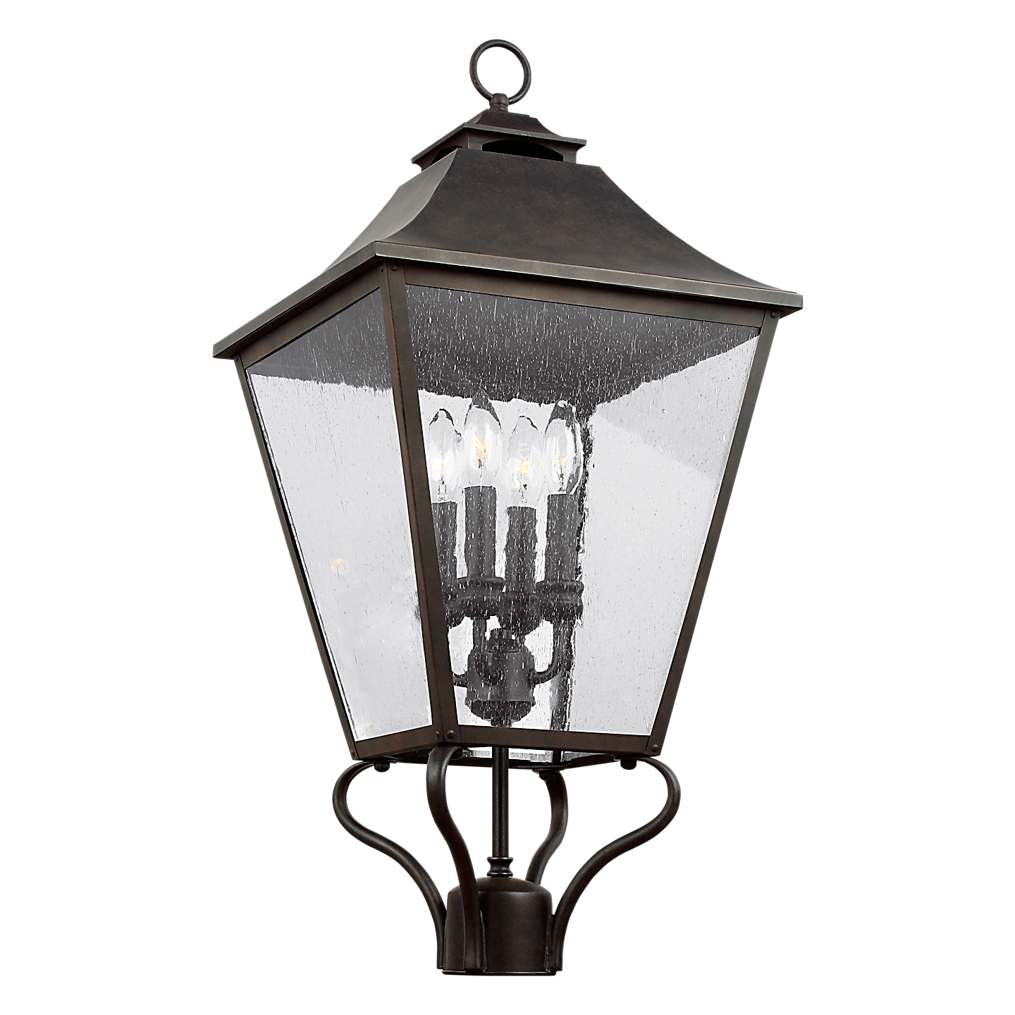 Galena Large Post Lantern