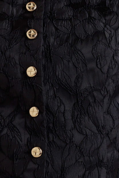 QUIET LUXE ROMANCE WOVEN TOP