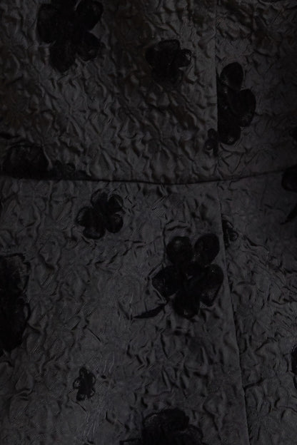 NOIR BLOOMING ROMANCE WOVEN TOP