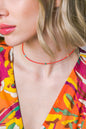 BOHO FLEX RED CHOKER