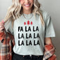Fa La La, Retro, Christmas Trees Comfort Colors Tshirt