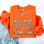 Fall Breeze and Autumn Leaves, Skeletons, Fall, Pumpkin Spice, Autumn Skeleton, Dancing Skeletons, Halloween Sweatshirt