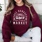Fall Harvest Market, Pumpkins, Autumn Sweatshirt