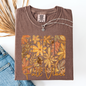 Fall Vibes, Colorful Autumn Flowers, Comfort Colors T-Shirt