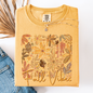 Fall Vibes, Colorful Autumn Flowers, Comfort Colors T-Shirt