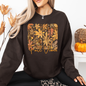 Fall Vibes, Colorful Autumn Flowers Sweatshirt