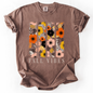 Fall Vibes, Floral Stripes, Beautiful Autumn, Comfort Colors T-Shirt