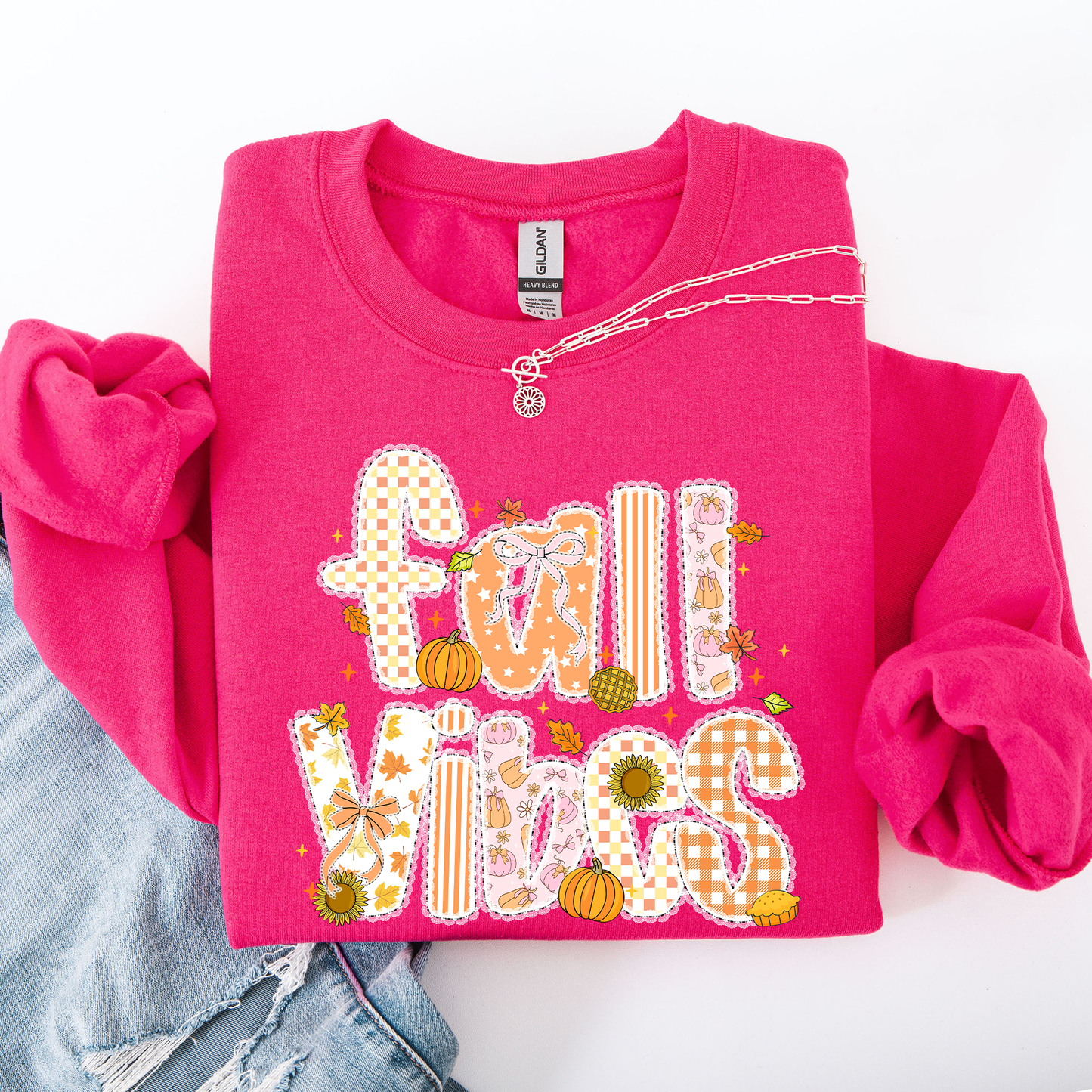 Fall Vibes, Patterns, Halloween, Pumpkin, Autumn Sweatshirt