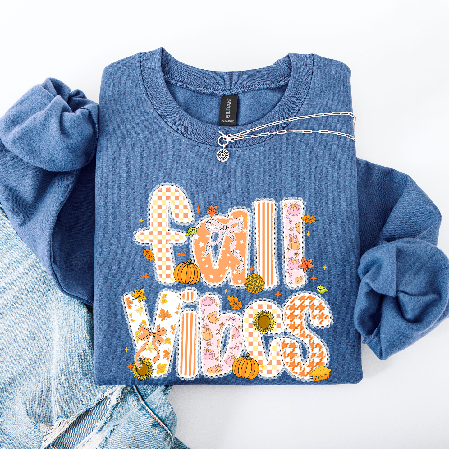 Fall Vibes, Patterns, Halloween, Pumpkin, Autumn Sweatshirt