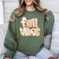 Fall Vibes, Patterns, Halloween, Pumpkin, Autumn Sweatshirt