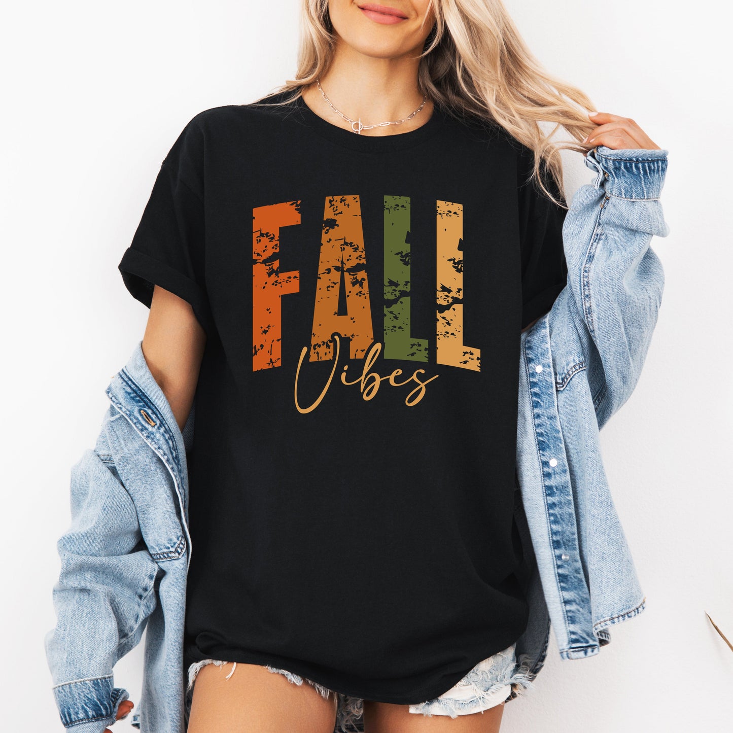 Fall Vibes, Retro Varsity, Autumn, Pumpkin, Tshirt