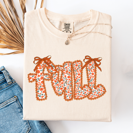 Fall, Beautiful Ribbons, Colorful, Autumn, Coquette, Comfort Colors T-Shirt