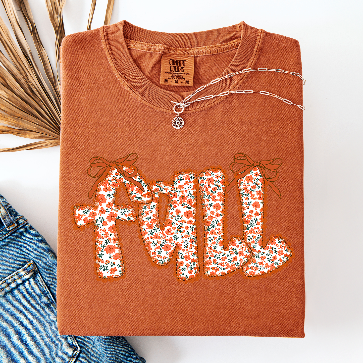 Fall, Beautiful Ribbons, Colorful, Autumn, Coquette, Comfort Colors T-Shirt