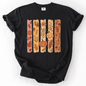 Fall, Brush Stroke, Floral, Pumpkin, Autumn, Comfort Colors T-Shirt