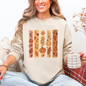 Fall, Brush Stroke, Floral, Pumpkin, Autumn Sweatshirt