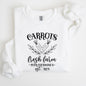 Farm Fresh Carrots, Peter Cottontail, Retro Farm Sign, Easter Sweatshirt