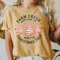 Farm Fresh Christmas Tree, Cakes, Little Debbit, Retro, Sweets Comfort Colors Tshirt