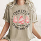 Farm Fresh Christmas Tree, Cakes, Little Debbit, Retro, Sweets Comfort Colors Tshirt