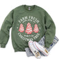Farm Fresh Christmas Tree Cakes, Sweatshirt