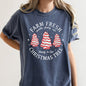 Farm Fresh Christmas Tree, Cakes, Little Debbit, Retro, Sweets Comfort Colors Tshirt