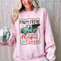 Farm Fresh Christmas Trees, Vintage, Retro, Santa, Winter, Xmas Sweatshirt