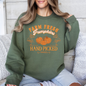 Farm Fresh Pumpkins, Hand Picked, Halloween, Fall, Autumn, Farm Sweatshirt