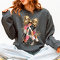 Faux Glitter Patchwork Ghost Shirt, Patchwork Ghost, Glitter Ghost, Retro Halloween, Spooky Season, Coquette Ghost, Halloween Sweatshirt