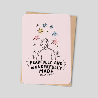 Christian Gift Set – Joy & Gratitude (Psalm 139:14 + Proverbs 29:6)