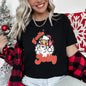 Feeling Jolly, Retro Santa, Christmas Super Soft Tshirt