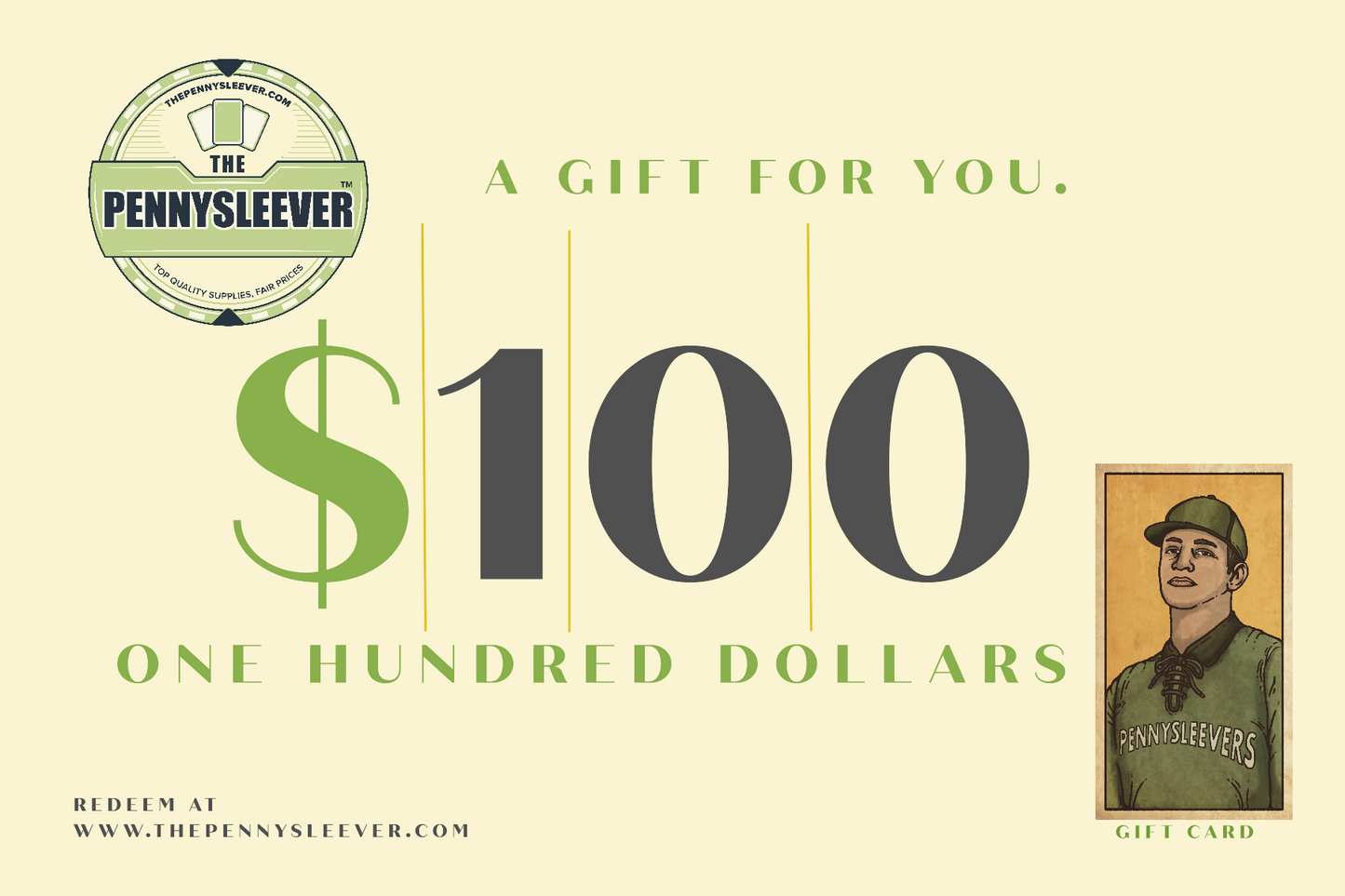 The Pennysleever Gift Cards