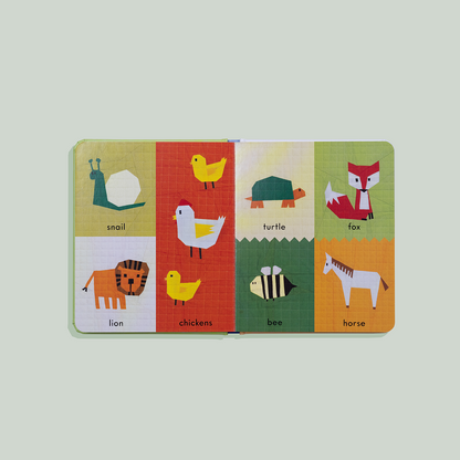 First Words with Cute Quilted Friends