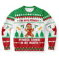 Fitness Cookie Christmas Sweatshirt