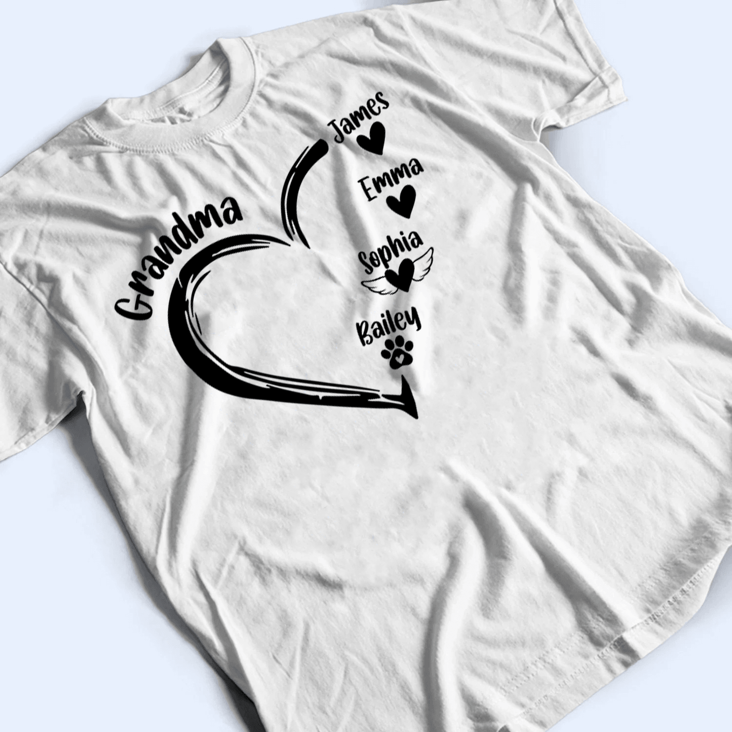 Mom, then Grandma - I Just Keep Getting Better - Personalized Custom T Shirt - Mother's Day, Valentines, Birthday, Loving, Funny Gift for Grandma/Nana/Mimi, Mom, Wife, Grandparent, Aunt, Auntie
