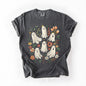 Floral Ghosts, Beautiful Halloween, Coquette, Girly, Autumn, Fall, Comfort Colors T-Shirt