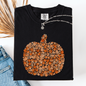Floral Pumpkin, Autumn Flowers, Fall, Comfort Colors T-Shirt