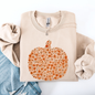 Floral Pumpkin, Autumn Flowers, Fall Sweatshirt