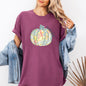 Floral Pumpkin, Happy Fall, Pastels, Flowers, Autumn, Thanksgiving Tshirt Comfort Colors T-Shirt
