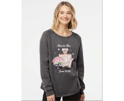 Customizable: Floral Vibes Rich Girl Sweatshirt