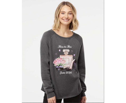 Customizable: Floral Vibes Rich Girl Sweatshirt
