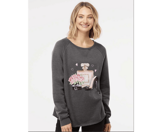 Customizable: Floral Vibes Rich Girl Sweatshirt
