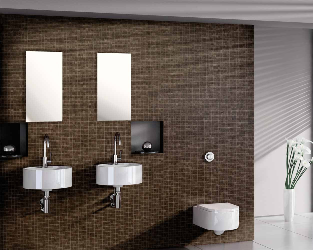 Forest 1x1 Wood Look Mosaic