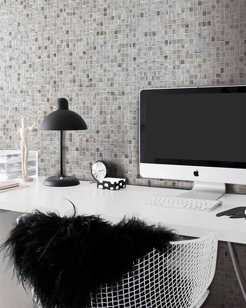 Forest 1x1 Wood Look Mosaic