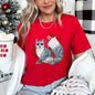 Fox, Folk Art, Scandinavian, Winter, Christmas Super Soft Tees
