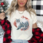 Fox, Folk Art, Scandinavian, Winter, Christmas Super Soft Tees