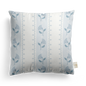 Fretwork Floral Pillow Cover | Featuring Navy Haven Colorway